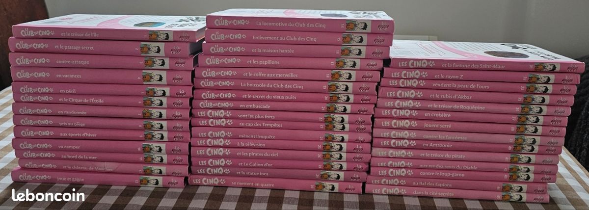Le Club des cinq 5 livres jeunesse policier (image 2)