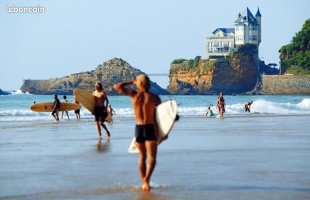 T1 200 m. Plage 'CÔTE DES BASQUES', pour MAI-JUIN (image 20)