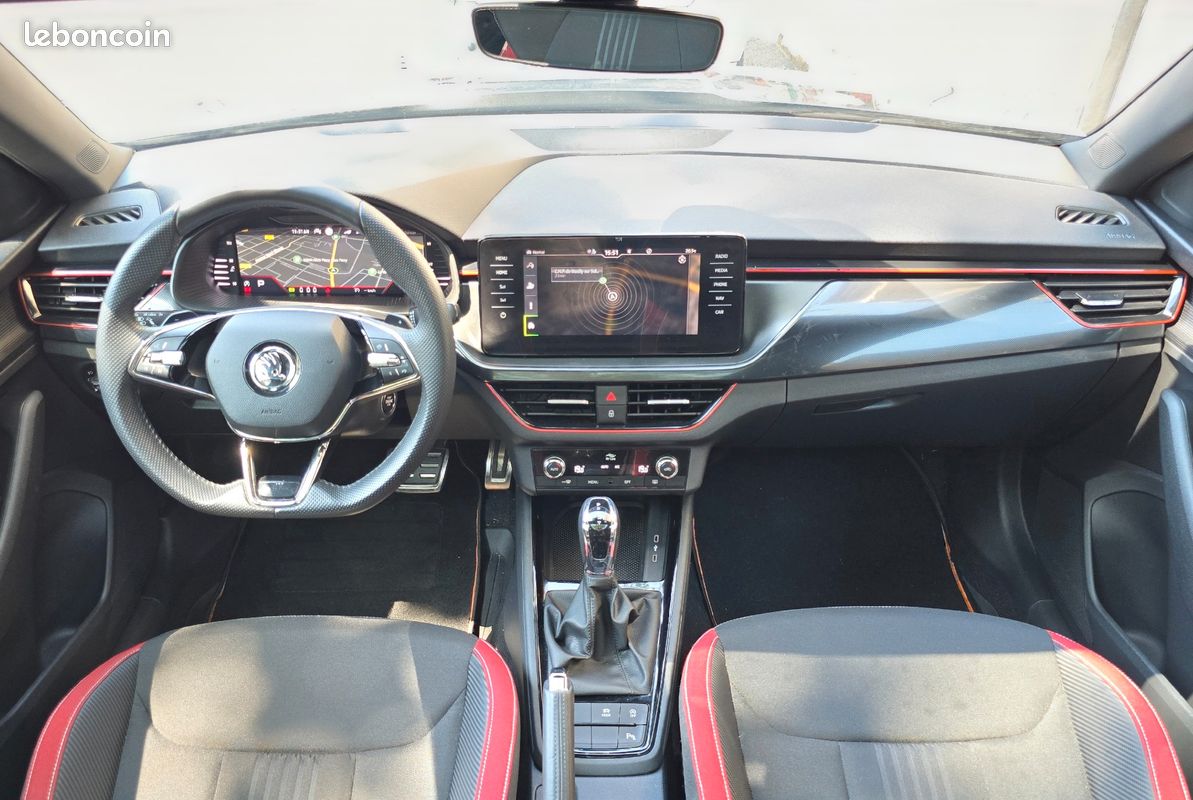 SKODA KAMIQ 1.0 TSI 110cv Monte-Carlo - DSG BVA - Apple Carplay & Android Auto - Coffre et barres de toit inclus (image 3)
