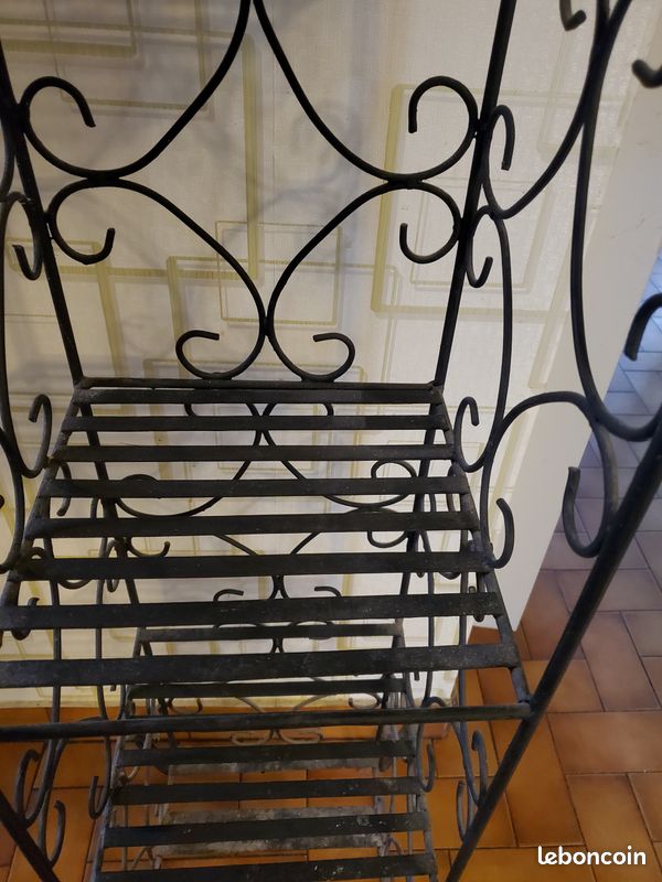Etagère fer forgé (image 4)