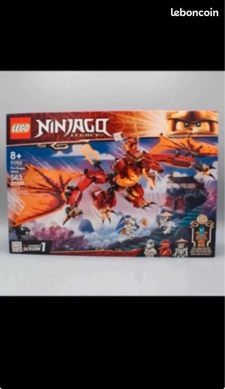 Lego Ninjago : L'attaque du dragon de feu (image 1)