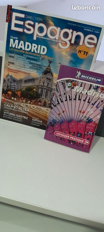 Lot magazine et guide madrid (image 1)