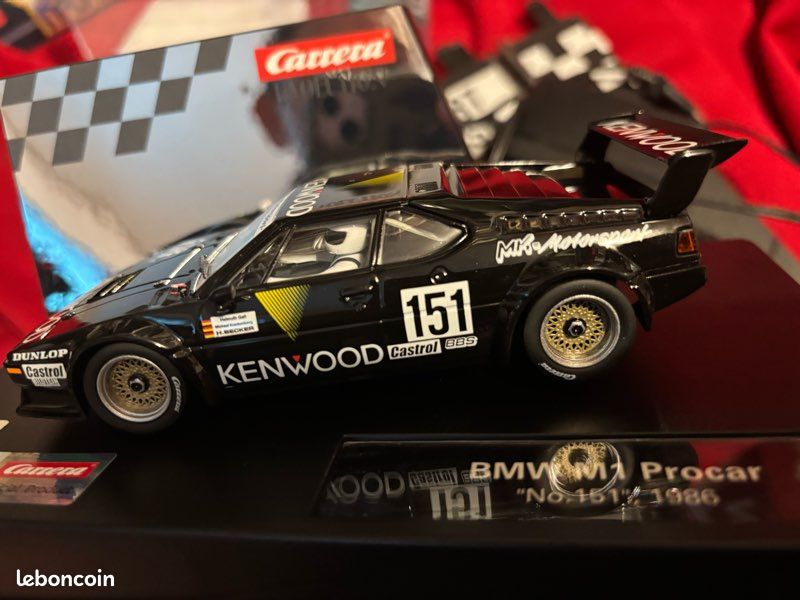 Bmw m1 procar carrera evolution 1/32 slot car (image 9)