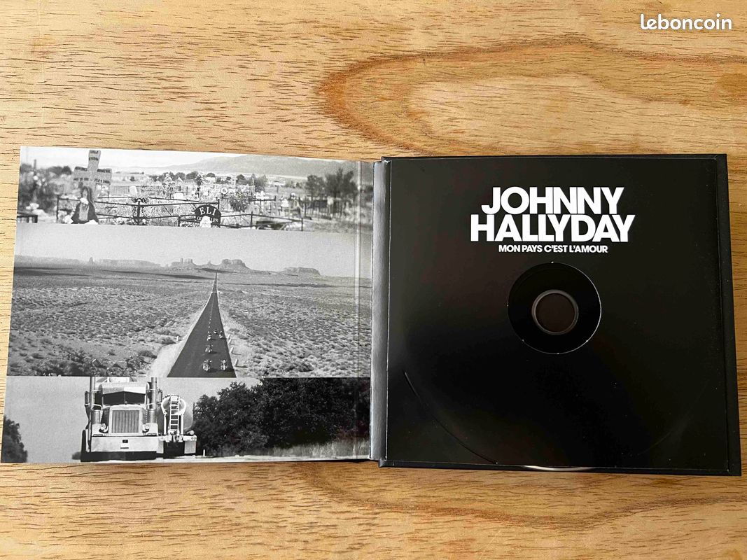 CD - Johnny Hallyday - Mon pays c’est l’amour (image 2)