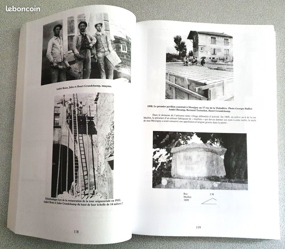 Messigny-et-Vantoux : Au fil des siècles Broché – 1 janvier 2000 de Claude Kayser (Auteur), Georges Balliot (Auteur), Jackie Martin (Auteur) 358 pages (image 2)