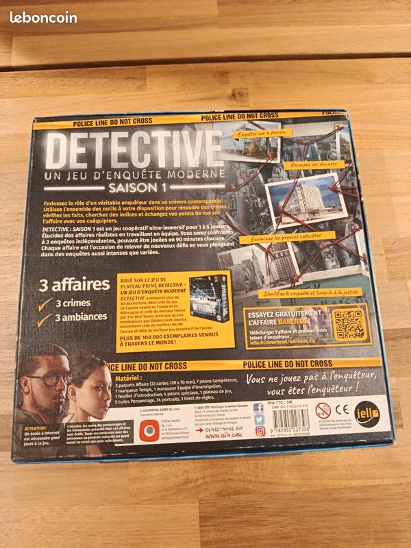 Jeu Detective saison 1 (image 2)