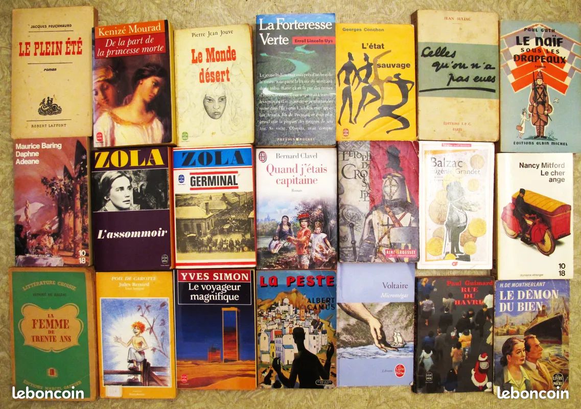 Lot de livres 9 euros (image 1)