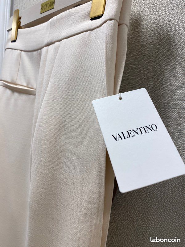 VALENTINO - Pantalon écru (image 3)
