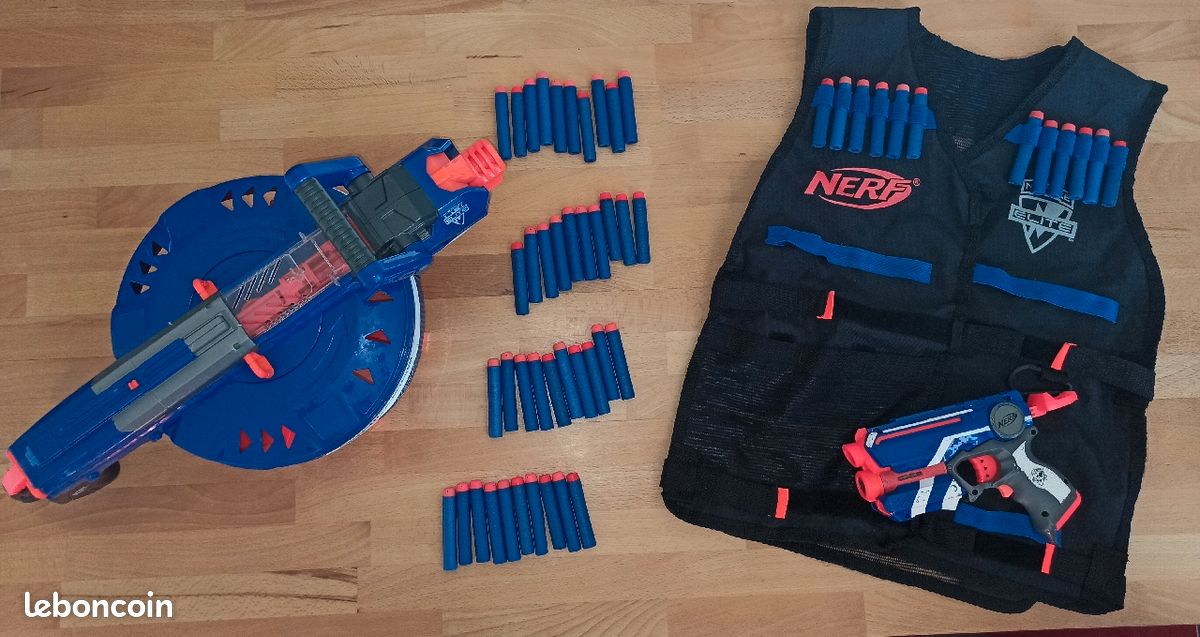 Gilet nerf jeux, jouets d'occasion - leboncoin