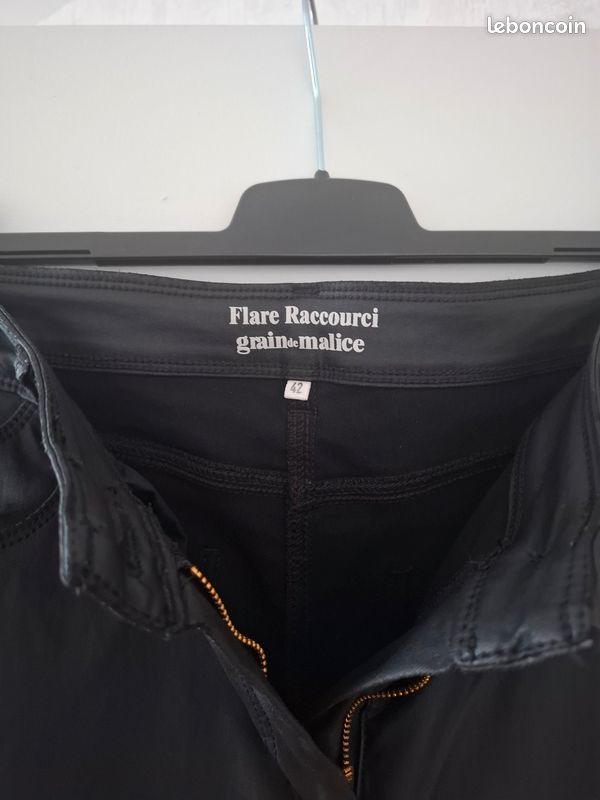 Pantalon Noir Femme Grain De Malice - Taille 42 (XL), Style élégant - Occasion Très Bon état