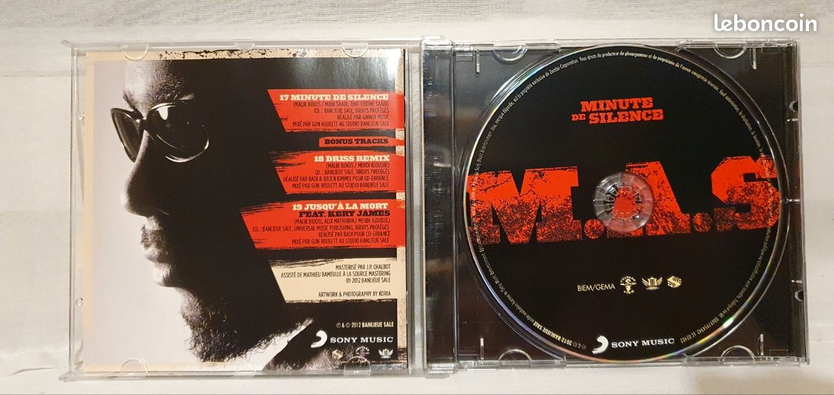 Cd MAS Minute de silence (image 3)