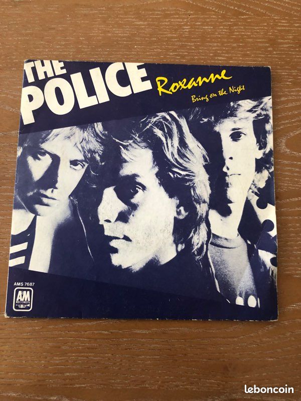 45 Tours the police Roxanne 1980 A et M records (image 1)
