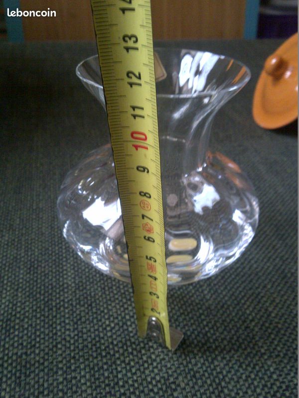 Vase boule en cristal de BAYEL (image 4)