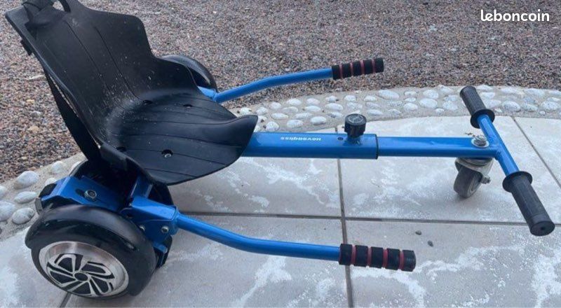 Hoverboard Hover-1 Bleu Métallisé - Bon état, Sans Chargeur
