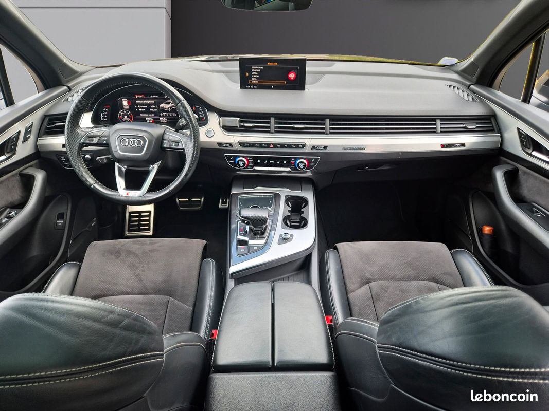 AUDI Q7 3.0 V6 TDI 272 Quattro 7pl Matrix Led 4 Roues Directrices ACC Garantie 12 Mois (image 2)