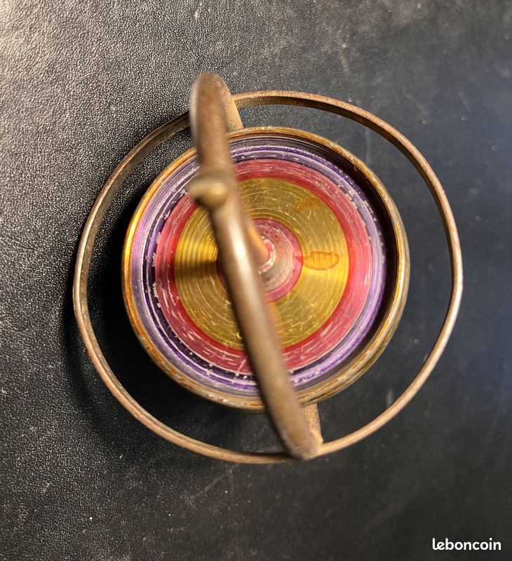 Ancien jouet toupie gyroscope 1950 - Jeux & Jouets