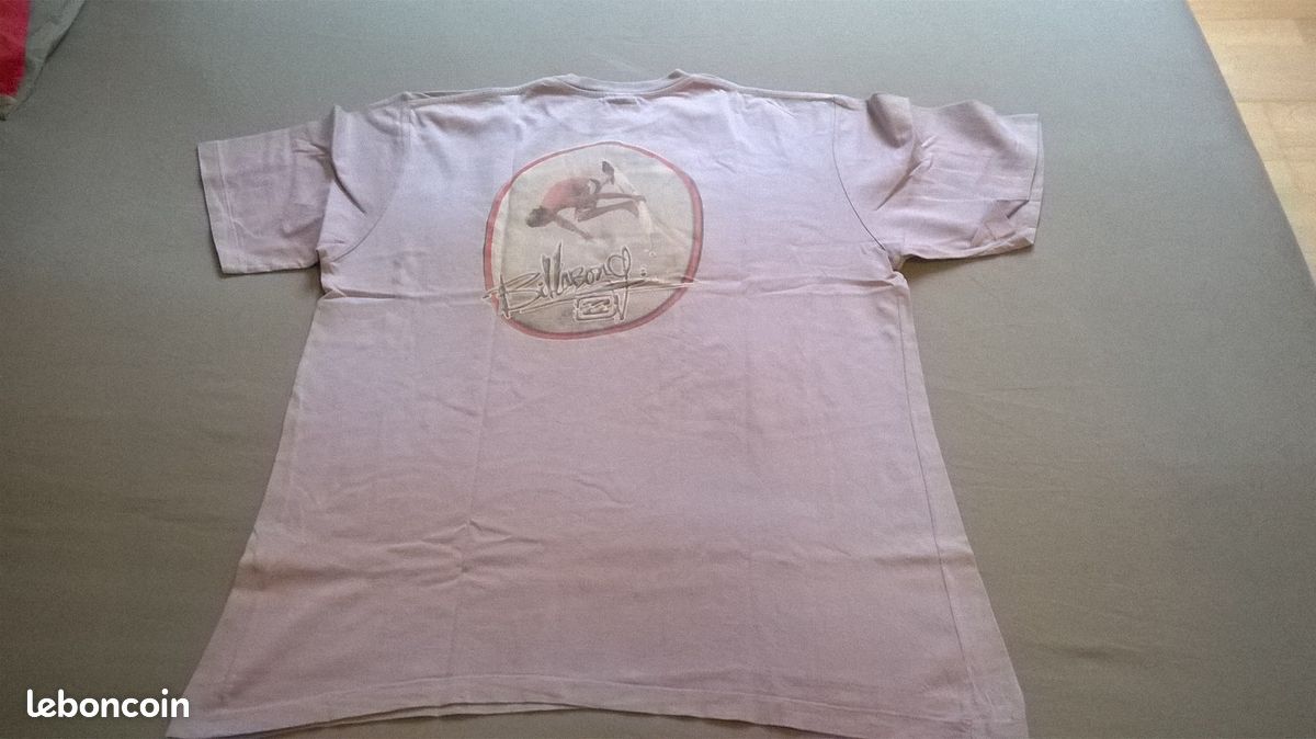 T-shirt Billabong taille XL gris clair (image 1)