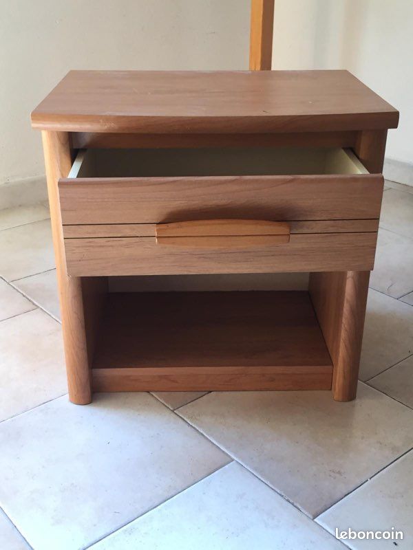 Table de chevet bois (image 2)