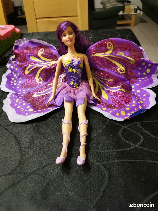 Barbie poupee papillon (image 2)