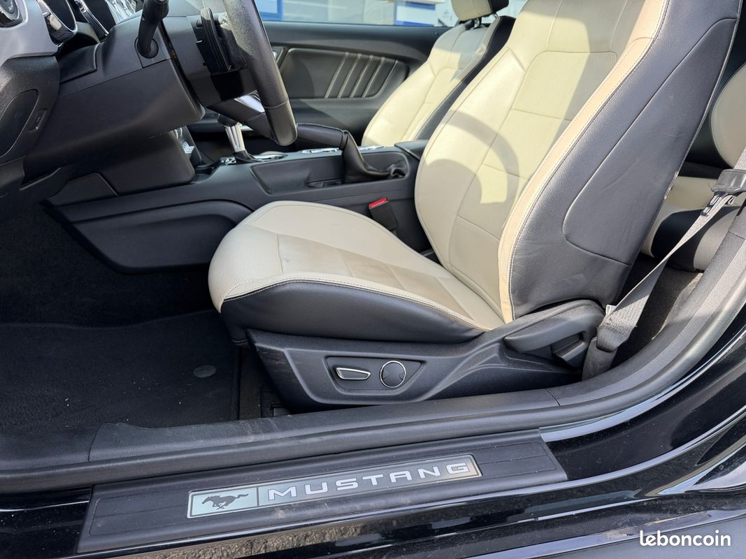 FORD MUSTANG CONVERTIBLE V8 5.0 421 GT BVA Garantie 12 Mois (image 12)