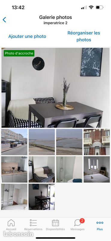 Appartement 2 pièces 31 m² · à Berck · 31 m² · 500 €