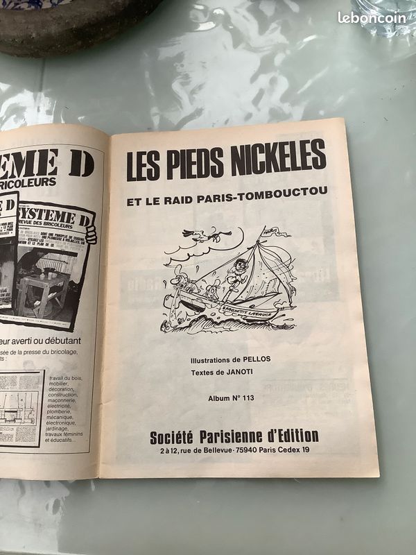 Les pieds nickelés et le raid Paris-Tombouctou num. 113 (image 5)