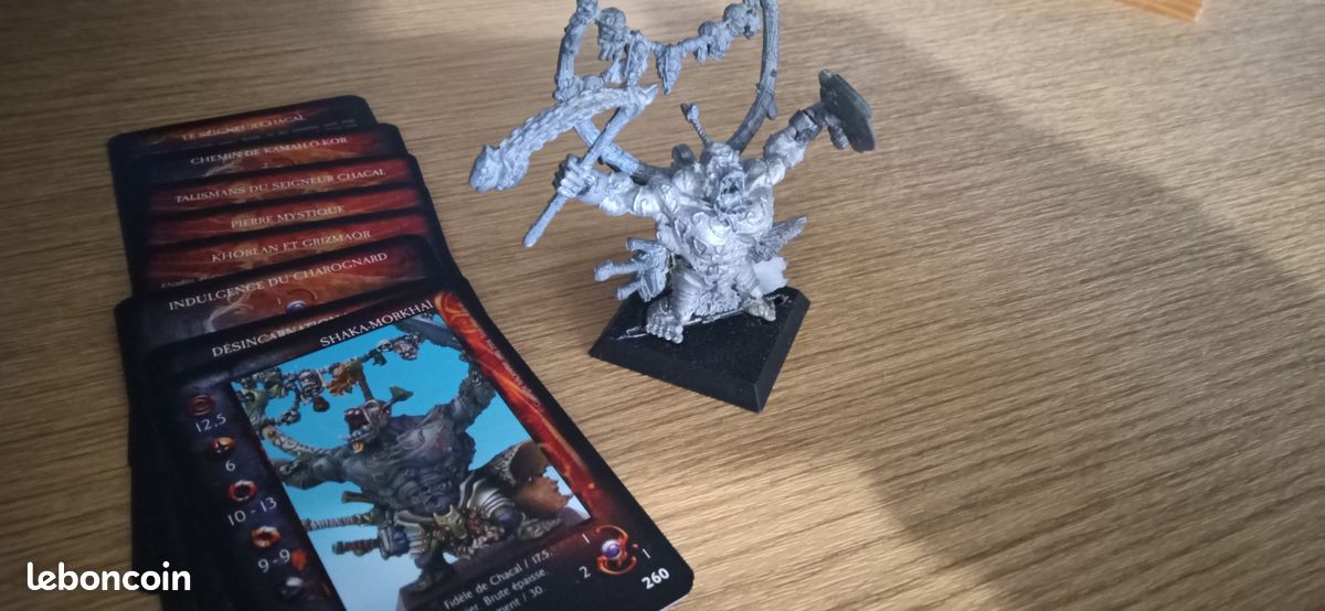 Confrontation – Shaka-Morkhai, Le Seigneur Chacal – Figurine Neuve