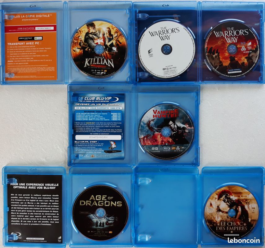 116 - Lot de 15 films Blu-ray de genre divers, donc 1 Blu-ray contenant 2 disques, le tout en état neuf, voir les 9 photos (image 9)