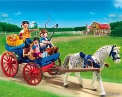 Playmobil 5226 calèche avec famille (image 1)