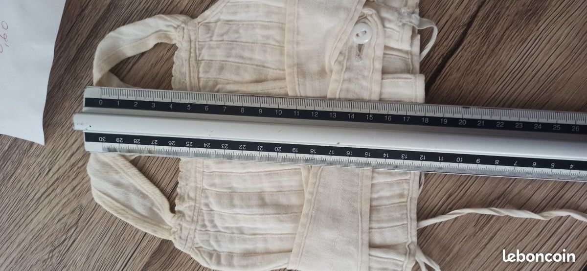 Corset Ancien Pour Poupée – Vêtement Miniature Vintage