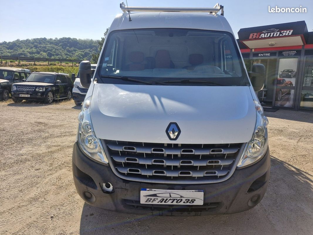 8333 HORS TAXE RENAULT MASTER L2H2 DCI 125cv 1°main GALLERIE + PORTE VERRE CLIM REPRISE POSSIBLE (image 2)