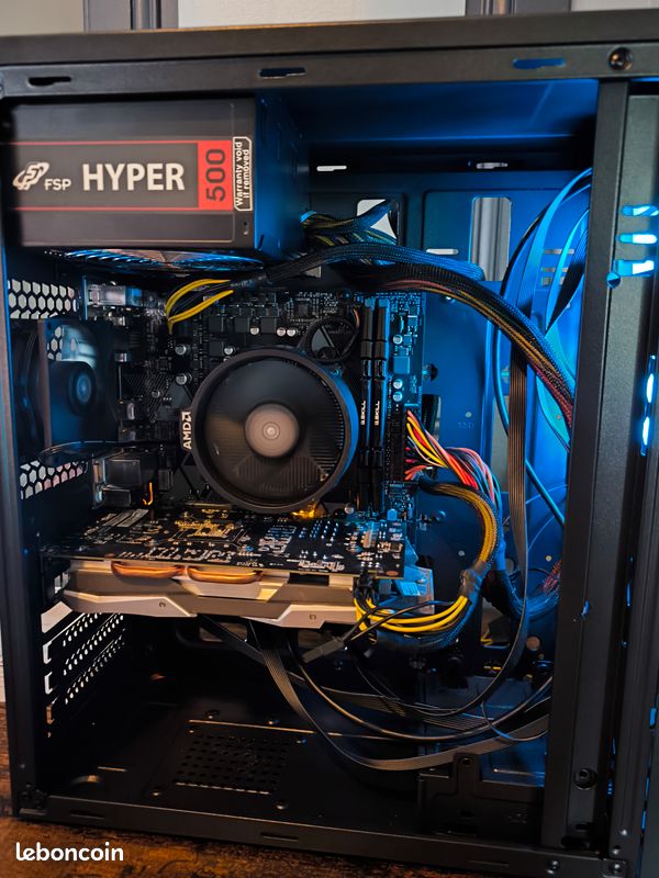 PC GAMER GTX 970 Ryzen 2600x 16Go RAM SSD HDD
