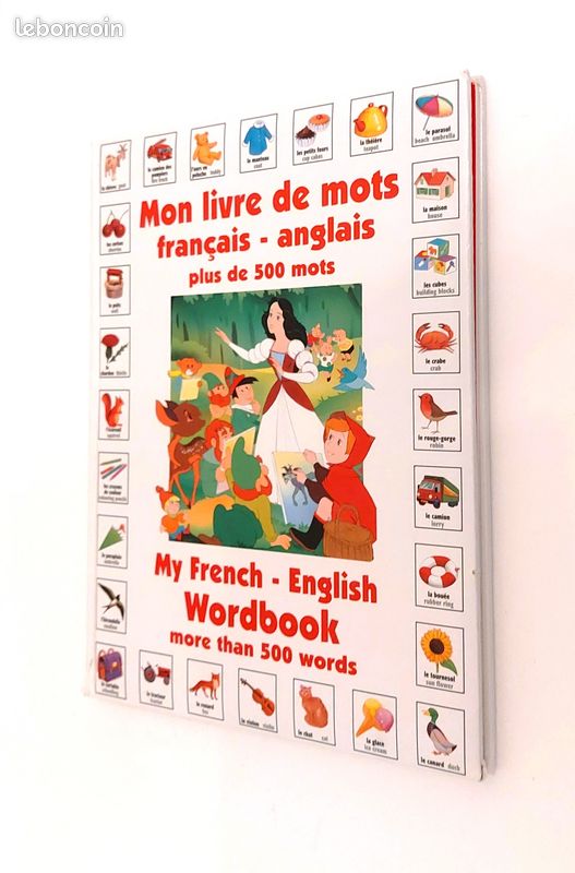 Imagier bilingue : Mon livre de mots français – anglais (image 2)