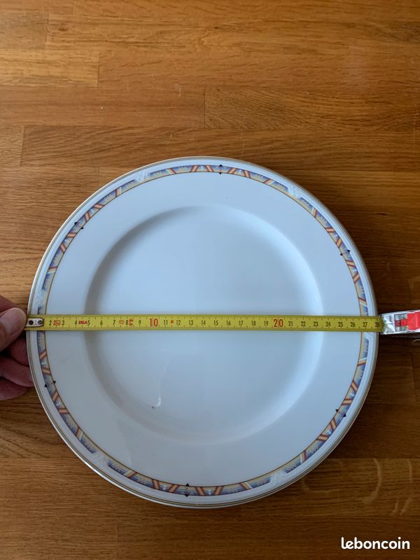 Vend 10 Assiettes Porcelaine blanche - Eschenbach - Bavaria - Germany (image 4)