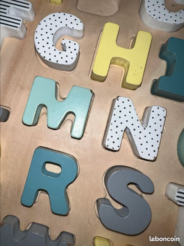 Puzzles alphabet vertbaudet (image 4)
