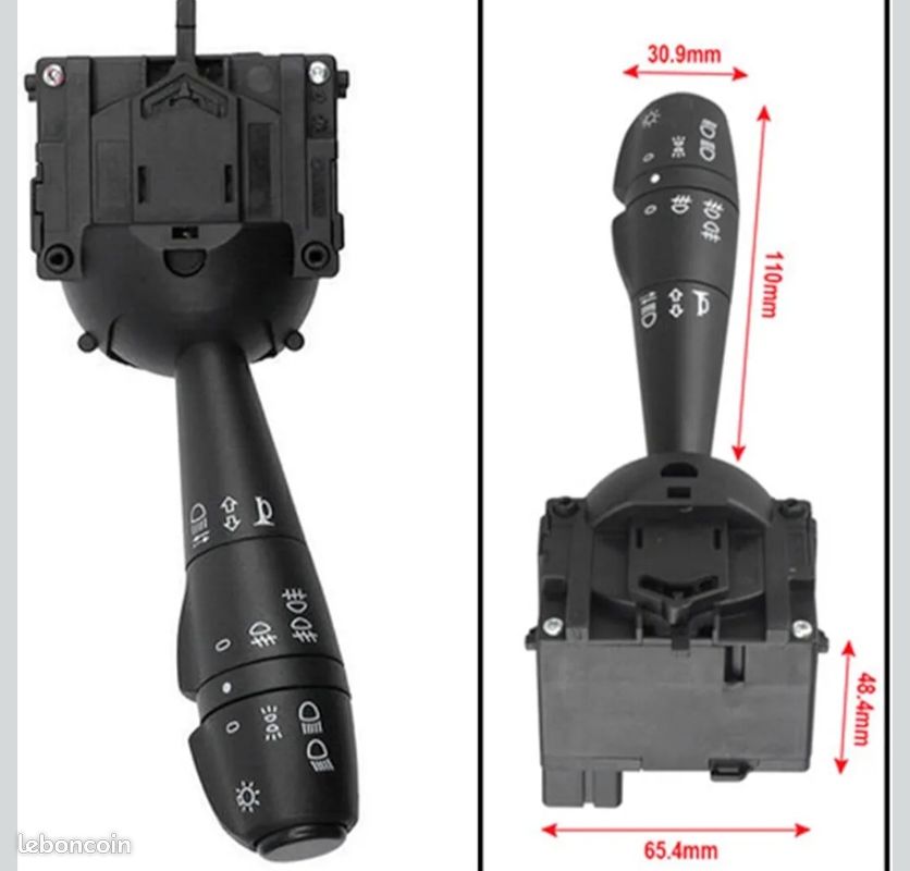 Commodo de Commutateur Compatible avec Dacia pour Dokker pour Lodgy pour Logan 255401301R 8201167988 Interrupteur De Colonne De Direction De Voiture avec Klaxon 255400337R 25 54 003 37R Commodo de Commutateur Compatible avec Dacia pour Dokker pour Lodgy pour Logan 255401301R 8201167988 Interrupteur De Colonne De Direction De Voiture avec Klaxon 255400337R 25 54 003 37R