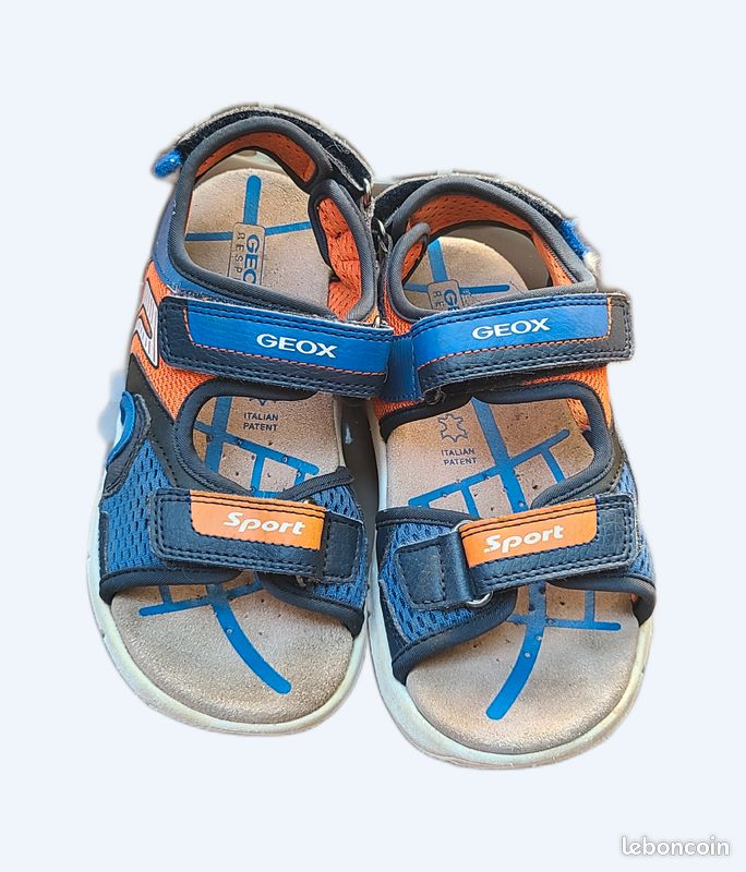 Sandales bleu garcon (image 1)