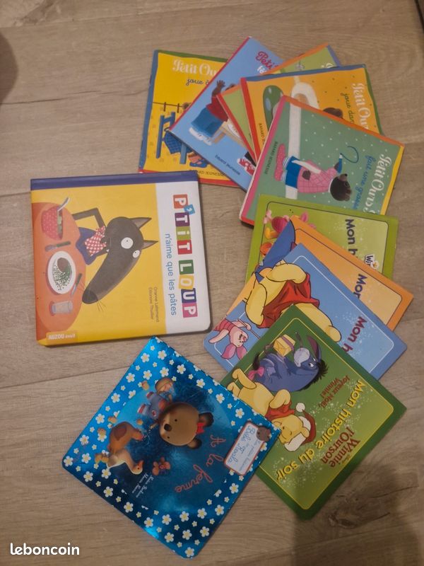 Lot de livres Winnie, P'tit Loup, Petit Ours Brun (image 1)