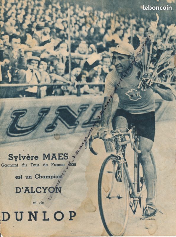 Ancien maillot de cycliste - France