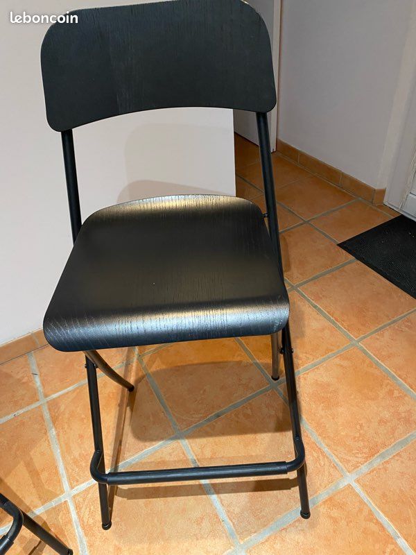 Tabouret IKEA franklin noir (image 3)