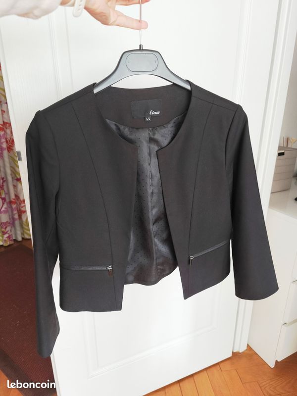 Veste Boléro LuLaRoe Stella - Noir à Fleurs, Paillettes - Taille M - Neuf Avec étiquettes