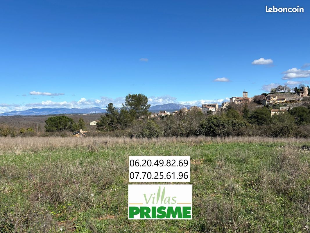 Terrain 1000 m² · à Montmeyan · 90 000 €