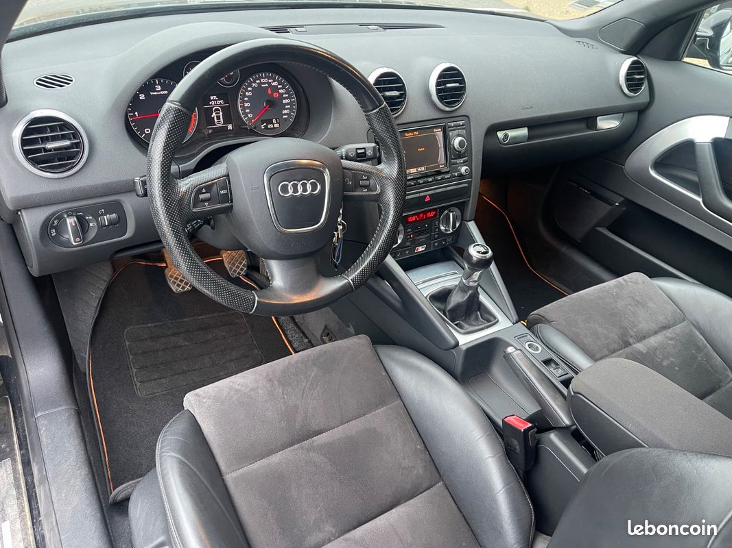 AUDI A3 CABRIOLET 2.0 TDI 140 CH S-LINe (image 4)