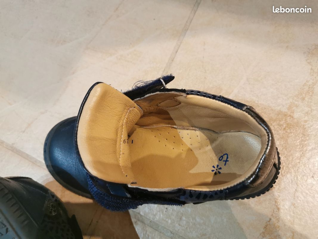 Chaussures en cuir enfant taille 29 (image 6)