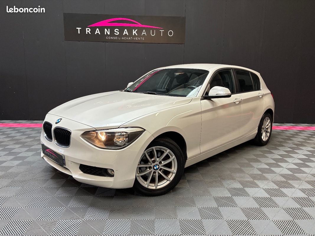 BMW SERIE 1 F20 114d 95 ch 109g Lounge / SUIVI COMPLET BMW (image 1)