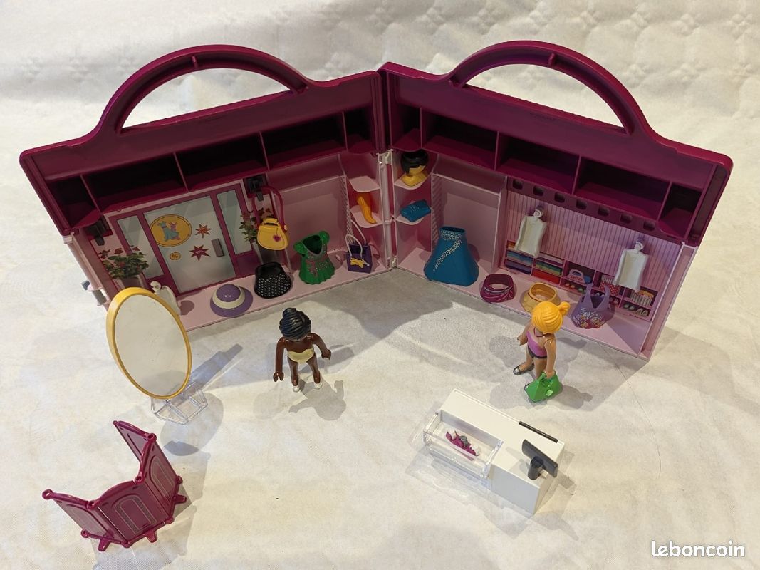 Lot de 2 jeux Playmobil styliste mode (image 3)