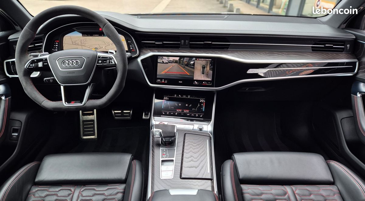 Audi rs6 avant 4.0 v8 tfsi 600 quattro bva - toit ouvrant - cuir valcona (image 3)