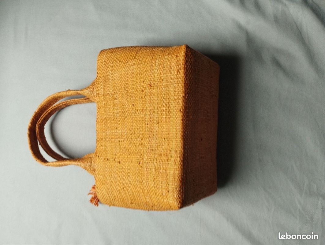 “Sac à main bohème en raphia – style été / plage (image 6)