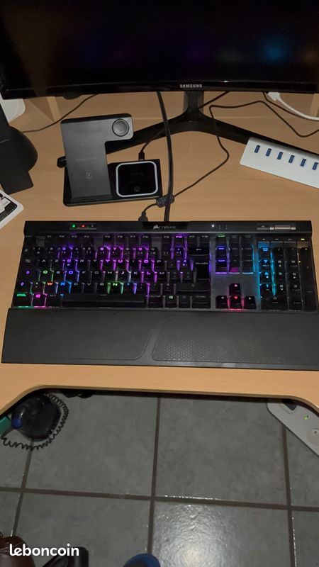 Clavier CORSAIRE K70 RGB MK.2 RAPIDFIRE (image 5)