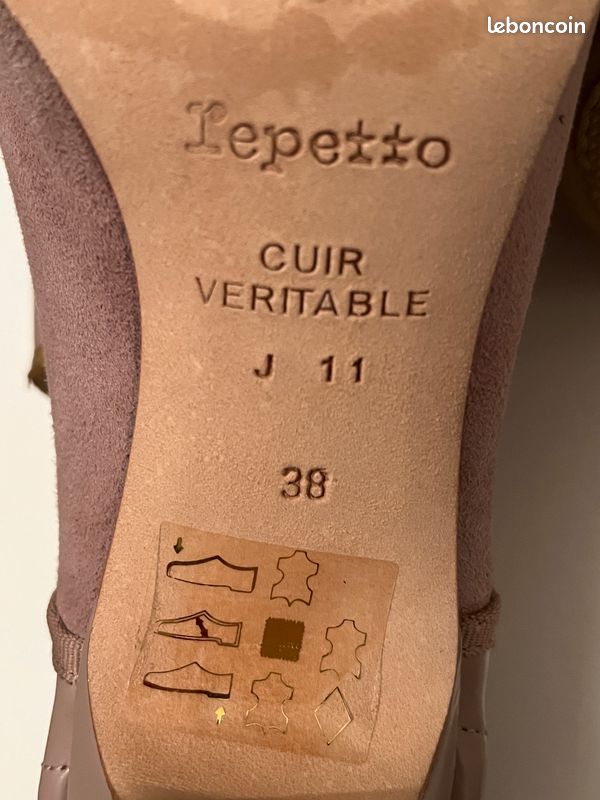 Repetto cuir nubuck Chaussures